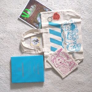Rare - Boxed Osamu Goods Tote & Purse & Key Ring Original Kawaii